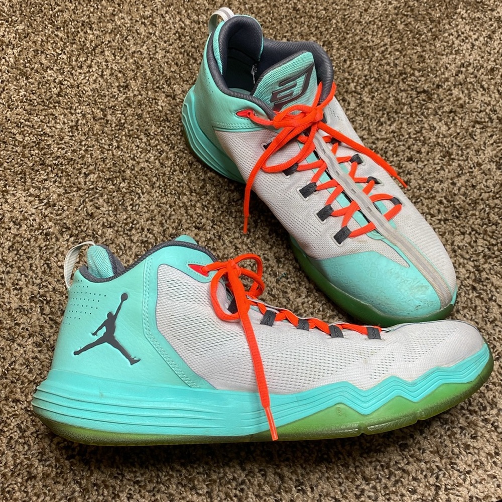 Nike Jordan CP3.IX AE Hyper Turquoise Basketball Shoes